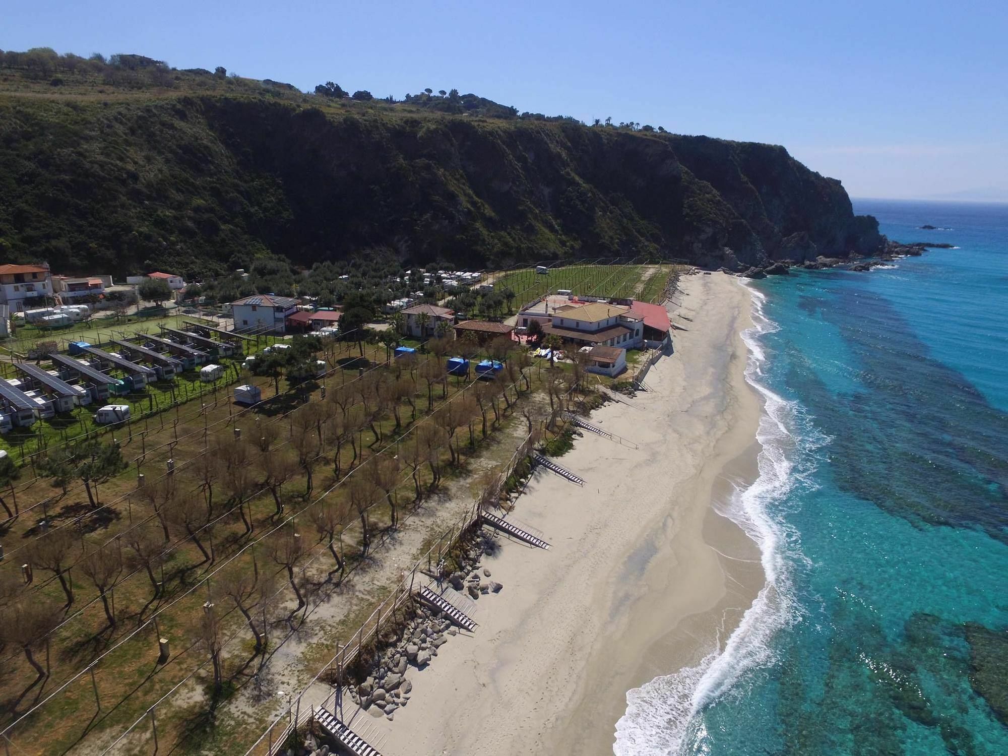 Villaggio Camping La Scogliera Ricadi Esterno foto